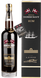 A. H. RIISE Royal Danish Navy Rum - 40 %