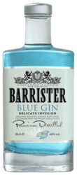 Barrister gin - Blue gin