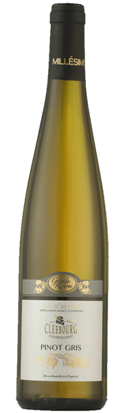 CLEEBOURG Pinot Gris Grande Reserve Alsace - Slagelse vinkompagni