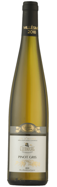 CLEEBOURG Pinot Gris Grande Reserve Alsace - Slagelse vinkompagni