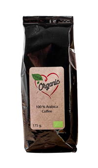 COCA - 100% Arabica kaffe i sort pose malet 175 gr.