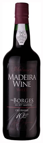 H. M. Borges Madeira 10 Years - Malmsey (sød) Old Reserve