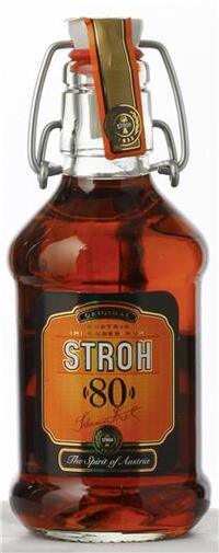 STROH ROM 80 % Alkohol - 20 cl. Patentflaske