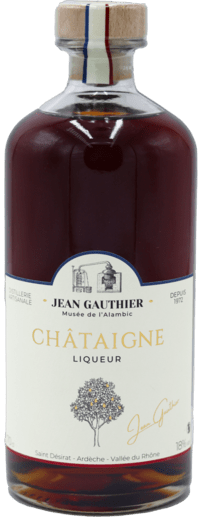 Kastanjelikør - Liqueur de Châtaigne Jean Gauthier 70 cl.