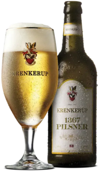 Krenkerup 1367 Pilsner Dansk Øl - Slagelse Vinkompagni