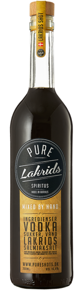 Pure Lakrids Vodka - Slagelse Vinkompagni