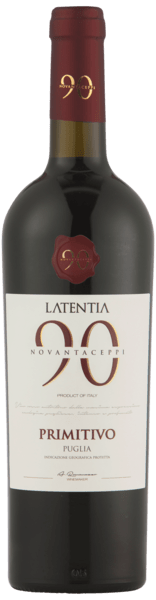 Primitivo Novantaceppi 90 Latentia - italiensk rødvin