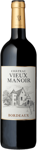 Chateau Vieux Manior Bordeaux - fransk rødvin