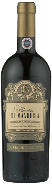 Primitivo di Manduria Casa de Bellucci - SBI vin