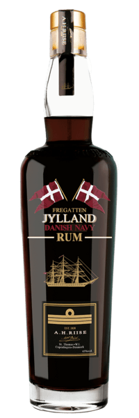 A. H. RIISE Danish Navy rum - FREGATTEN JYLLAND - 45 %