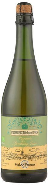 Cider Hyldeblomst u/alkohol Økologisk - Val de France 75 cl.