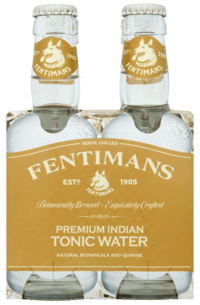 FENTIMANS Premium Indian Tonic Water, 4-Pack med 4 flasker á 200 ml.