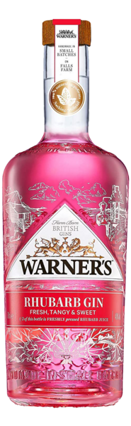 Warner's Rhubarb Gin, 70 cl. 40% alk. - Slagelse Vinkompagni