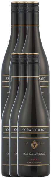 CORAL COAST SHIRAZ - KASSEKØB (6 flasker)
