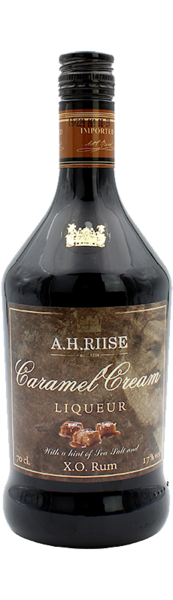 A. H. Riise XO Rum Caramel Cream liqueur / rom karamel cream likør - Slagelse Vinkompagni