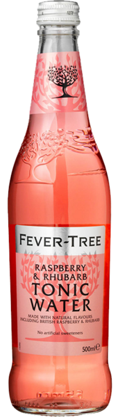 Fever-Tree Rasberry & Rhubarb Tonic Water 50 cl. - Slagelse Vinkompagni