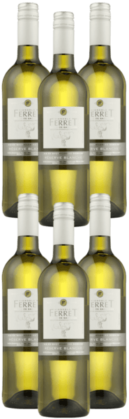Ferret Colombard/Sauvignon Blanc Kassekøb 6 flasker - Slagelse Vinkompagni