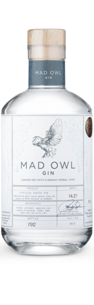 Mad Owl Gin London Dry - Slagelse Vinkompagni