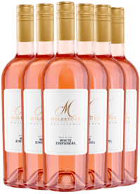 Milestone White Zinfandel rosé - California - Kassekøb 6 flasker - Slagelse Vinkompagni