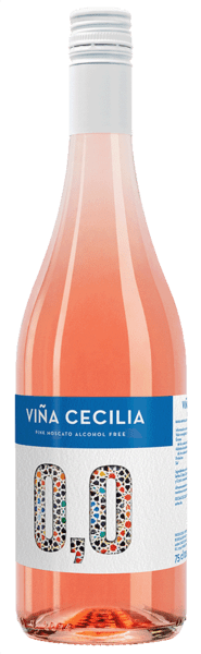 Vina Cecilia Moscato Rosé 0,0 Alkoholfri
