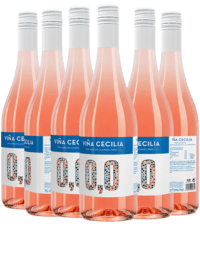 Viña Cecilia Rosé 0% Alk. Kassekøb 6 flasker