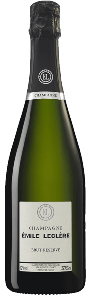 Emile Leclere Champagne - Grande Reserve 37,5 cl. - Slagelse Vinkompagni