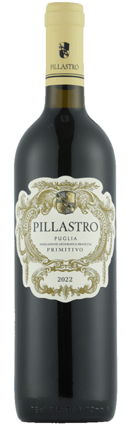 PILLASTRO PRIMITIVO IGP - Slagelse Vinkompagni