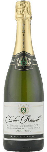 Cremant de Bourgogne - Charles Ranville Demi Sec - Slagelse Vinkompagni