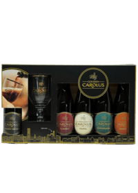 Gouden Carolus Gavepakke – 5x33 cl + 33 cl glas - Slagelse Vinkompagni