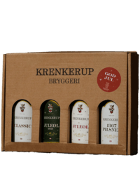 Krenkerup Julegaveæske - 4 stk. . Slagelse Vinkompagni