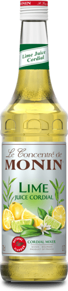 Monin sirup - Lime Cordial - 70 cl.