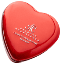 Aalborg Chokolade - Hjerteæske 7 stk - Slagelse Vinkompagni