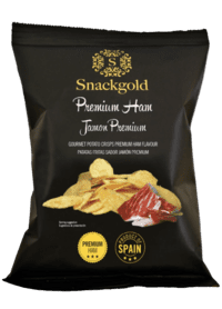 Spanske Gourmet Chips med Iberisk Skinke – 40 g - Slagelse Vinkompagni