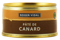 Paté med And i dåse, Roger Vidal - 125 g.