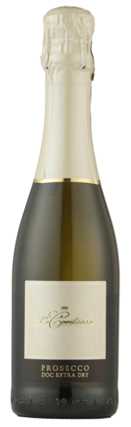 Le Contesse Prosecco Extra Dry Elegance - 37,5 cl. - italiensk mousserende vin