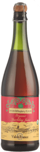 Cider Hindbær u/alkohol Økologisk - Val de France 75 cl.