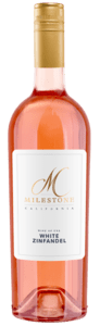 Milestone White Zinfandel rosé - California