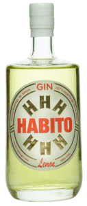 HABITO Gin Lemon - 38 % alkohol, 20 cl.