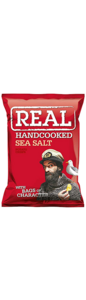 REAL Handcooked Sea Salt - Chips