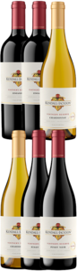Herregod Smagekasse - Californiske vine fra Vinhuset Kendall Jackson - 6 Flasker - Spar 43 %