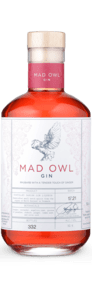 Mad Owl Gin Likør Rhubarb - Thornæs Distilleri - Dansk