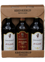 Krenkerup Bryggeri 3-pak specialøl - 3 x juleøl i gaveæske á 50 cl.