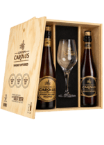 Gouden Carolus Whisky Infused & Whisky Infused Blond – Gavekasse med glas