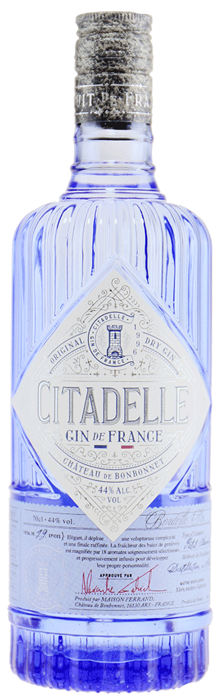 Destilleret Triple - 44% Gin Citadelle